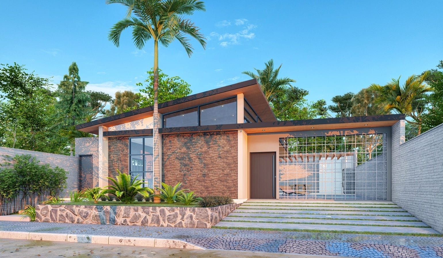 Projeto residencial de Leandro Salles Arquitetura em Ubatuba